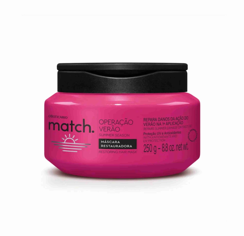MATCH VERAO MASCARA MATCH VERAO MASCARA
